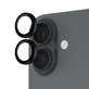 Προστατευτικό καλύμματος φακού Hoops για iPhone 17/16 Plus/16, μαύρο, PanzerGlass