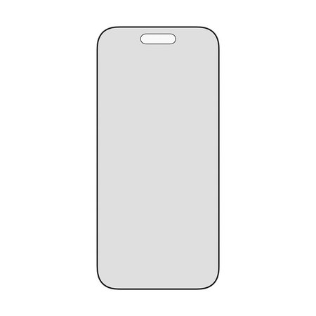 PanzerGlass - Σκληρό γυαλί UWF 2-Way Privacy με εφαρμοστή για iPhone 17 Air, μαύρο