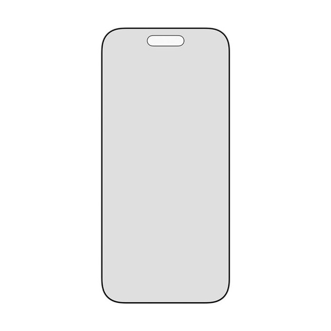 PanzerGlass - Σκληρό γυαλί UWF 2-Way Privacy με εφαρμοστή για iPhone 17 Air, μαύρο