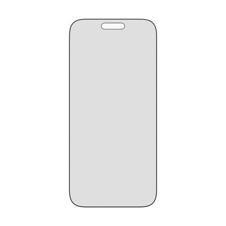 PanzerGlass - Σκληρό γυαλί UWF 2-Way Privacy με εφαρμοστή για iPhone 17 Pro Max, μαύρο