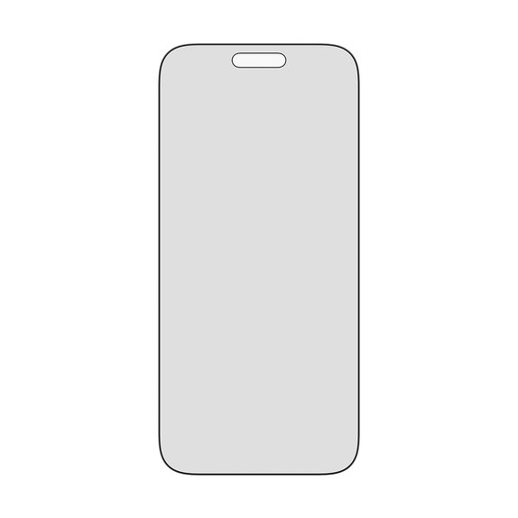 Σκληρυμένο γυαλί UWF 2-Way Privacy με Fastfit για iPhone 17 Pro Max, Μαύρο, PanzerGlass