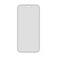Σκληρυμένο γυαλί UWF 2-Way Privacy με Fastfit για iPhone 17 Pro Max, Μαύρο, PanzerGlass