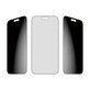 Σκληρυμένο γυαλί UWF 2-Way Privacy με Fastfit για iPhone 17 Pro Max, Μαύρο, PanzerGlass