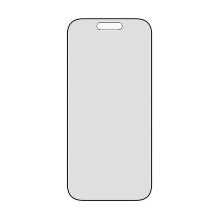 PanzerGlass - Σκληρό γυαλί UWF 2-Way Privacy με εφαρμοστή για iPhone 17/16 Pro, μαύρο