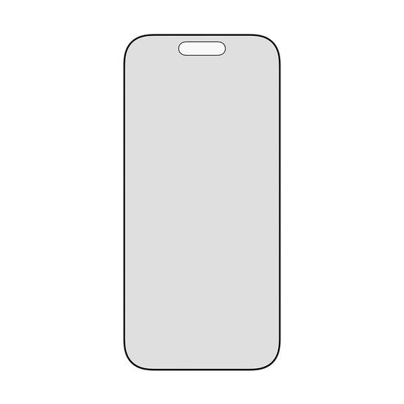 Σκληρυμένο γυαλί UWF 2-Way Privacy με Fastfit για iPhone 17/16 Pro, Μαύρο, PanzerGlass