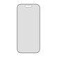 Σκληρυμένο γυαλί UWF 2-Way Privacy με Fastfit για iPhone 17/16 Pro, Μαύρο, PanzerGlass