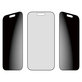 Σκληρυμένο γυαλί UWF 2-Way Privacy με Fastfit για iPhone 17/16 Pro, Μαύρο, PanzerGlass