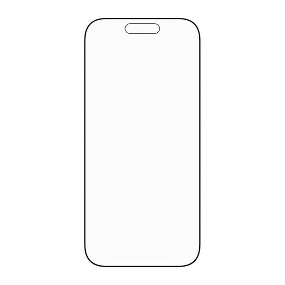 Προστατευτικό γυαλί UWF Stealth με Fastfit για iPhone 17/16 Pro, Μαύρο, PanzerGlass