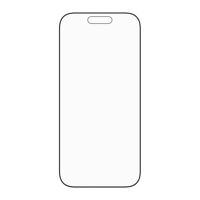 Προστατευτικό γυαλί UWF Stealth με Fastfit για iPhone 17/16 Pro, Μαύρο, PanzerGlass