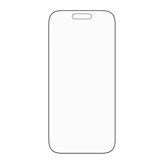 Προστατευτικό γυαλί UWF Stealth με Fastfit για iPhone 17 Pro, Μαύρο, PanzerGlass