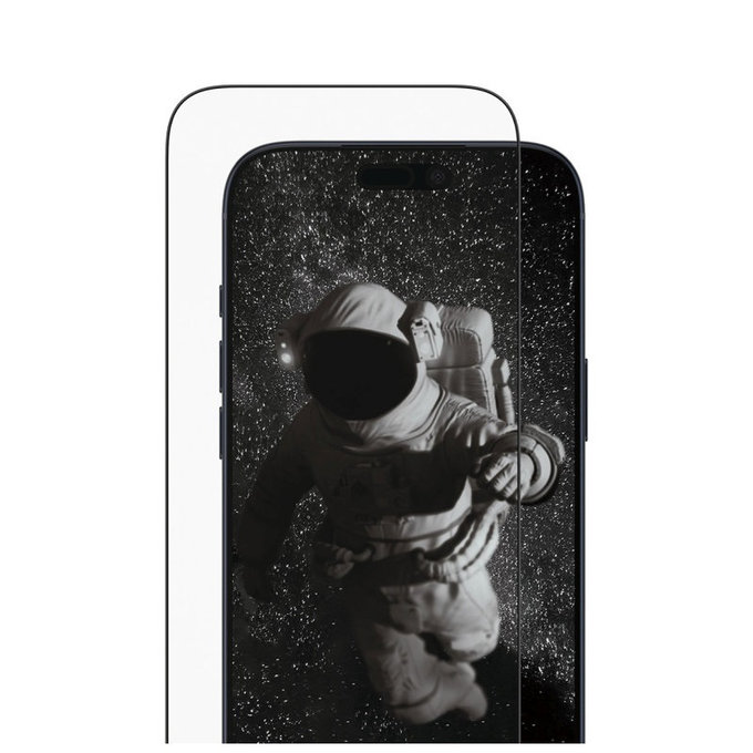 Προστατευτικό γυαλί UWF Ceramic II με εφαρμογέα για iPhone 17 Air, Μαύρο, PanzerGlass