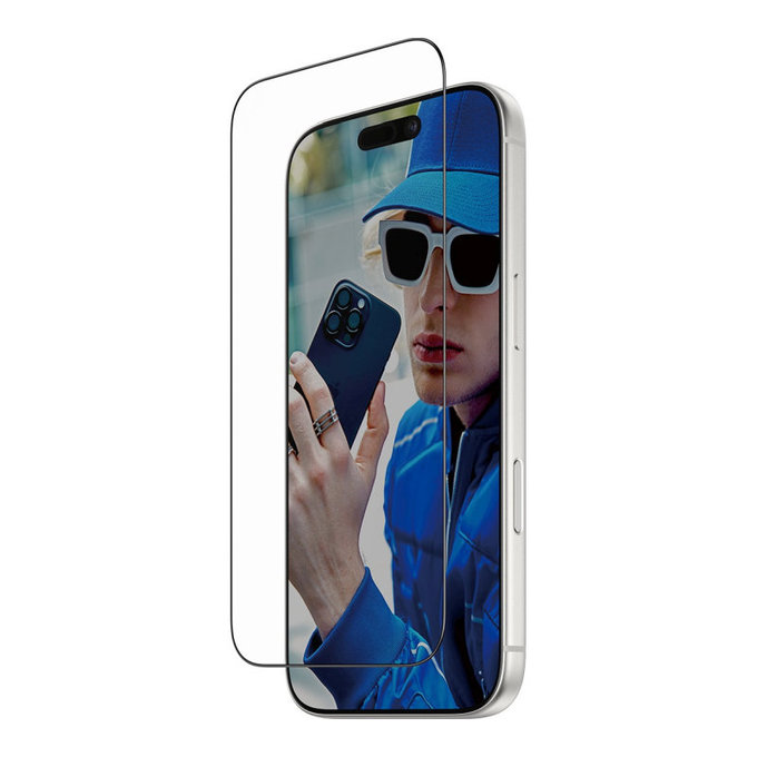 Σκληρυμένο γυαλί UWF με Fastfit για iPhone 17 Pro, Μαύρο, PanzerGlass