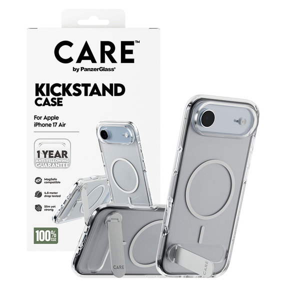 Θήκη Kickstand για iPhone Air, Διάφανο, PanzerGlass