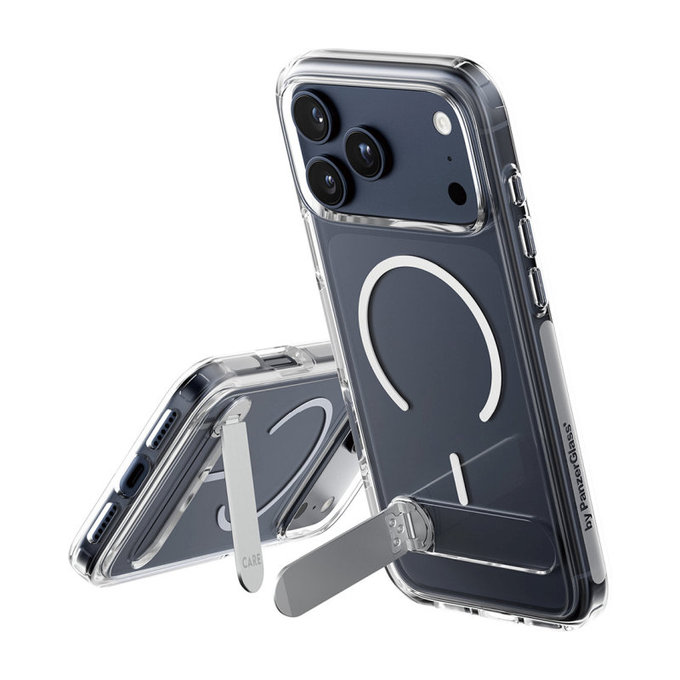 Θήκη Kickstand για iPhone 17 Pro Max, Διαφανές, PanzerGlass