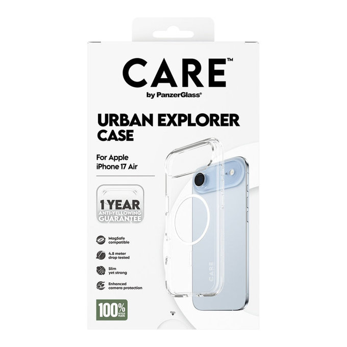 Θήκη Urban Explorer με MagSafe για iPhone Air, Λευκό, CARE