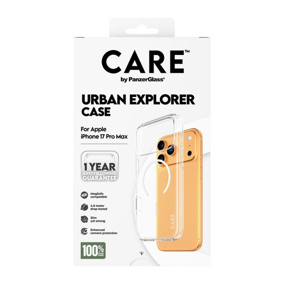 Θήκη Urban Explorer με MagSafe για iPhone 17 Pro Max, Λευκό, PanzerGlass