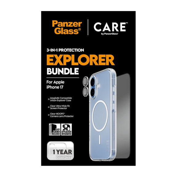 Bundle 3 σε 1 Explorer για iPhone 17, PanzerGlass