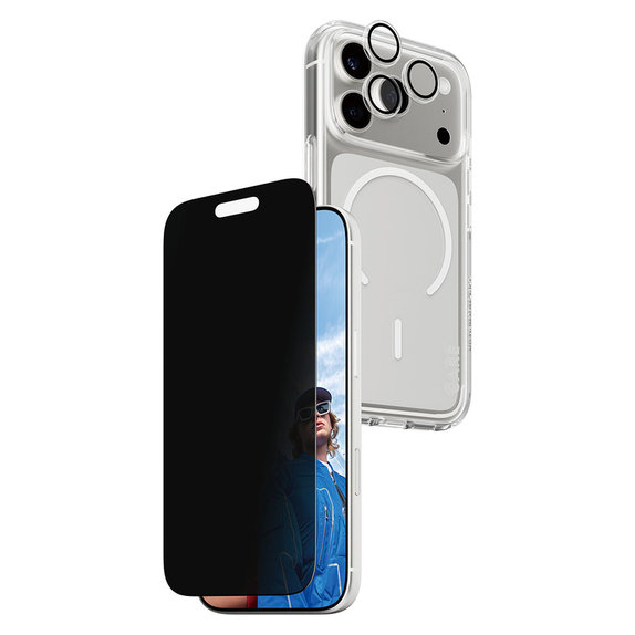 Bundle 3 σε 1 Privacy για iPhone 17 Pro, PanzerGlass