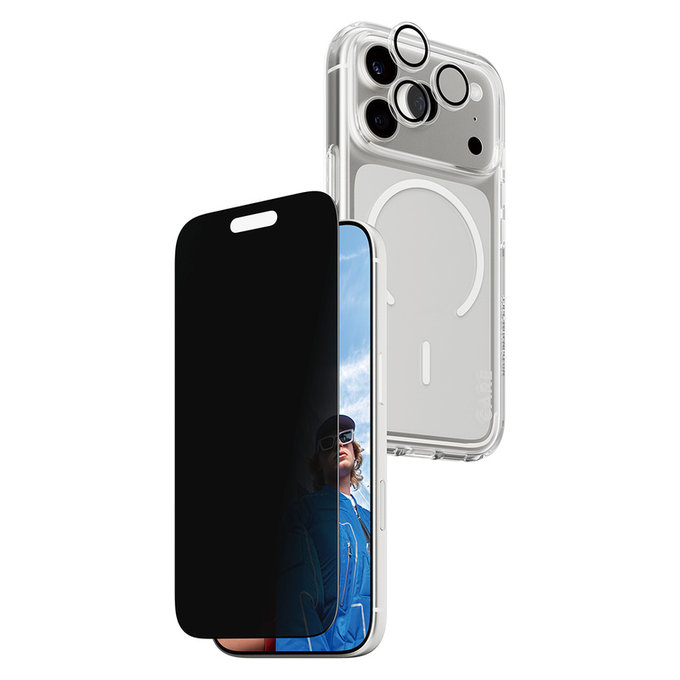 Bundle 3 σε 1 Privacy για iPhone 17 Pro, PanzerGlass