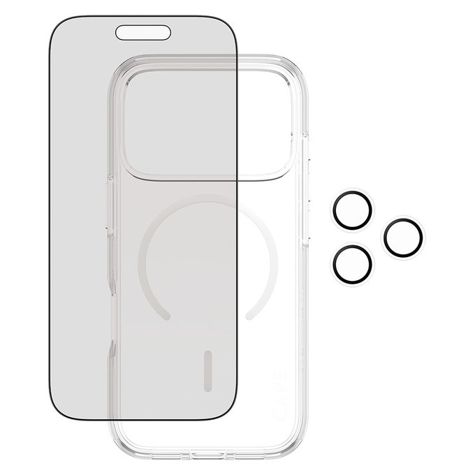 Bundle 3 σε 1 Privacy για iPhone 17 Pro, PanzerGlass
