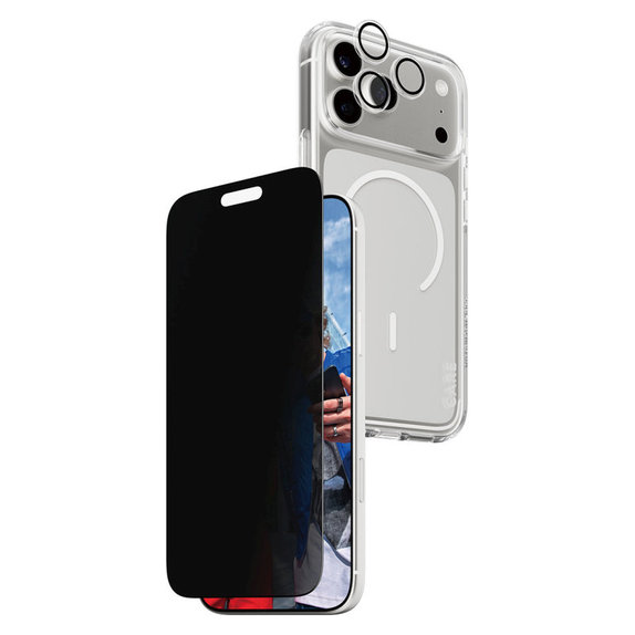 Bundle 3 σε 1 Privacy για iPhone 17 Pro Max, PanzerGlass