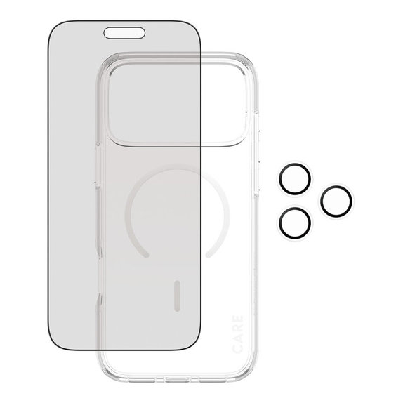 Bundle 3 σε 1 Privacy για iPhone 17 Pro Max, PanzerGlass