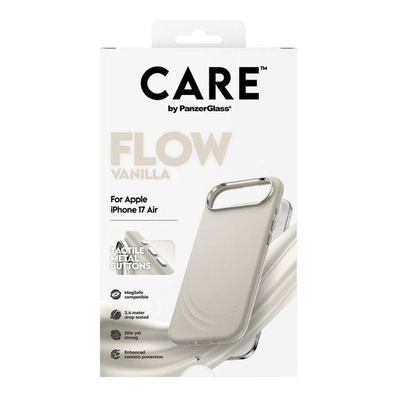 Θήκη FLOW με MagSafe για iPhone Air, Vanilla, CARE