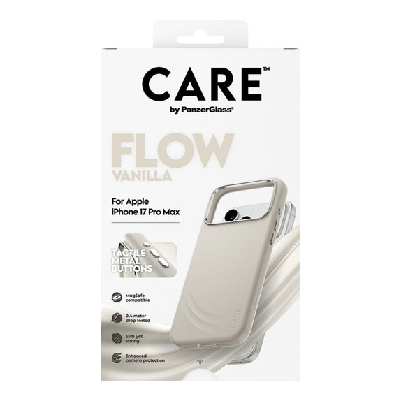 Θήκη FLOW με MagSafe για iPhone 17 Pro Max, Vanilla, CARE