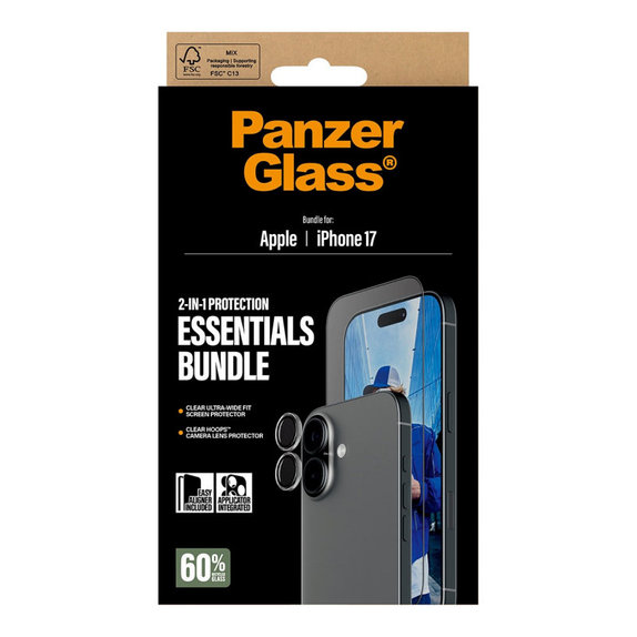 Bundle Essentials 2 σε 1 για iPhone 17, PanzerGlass