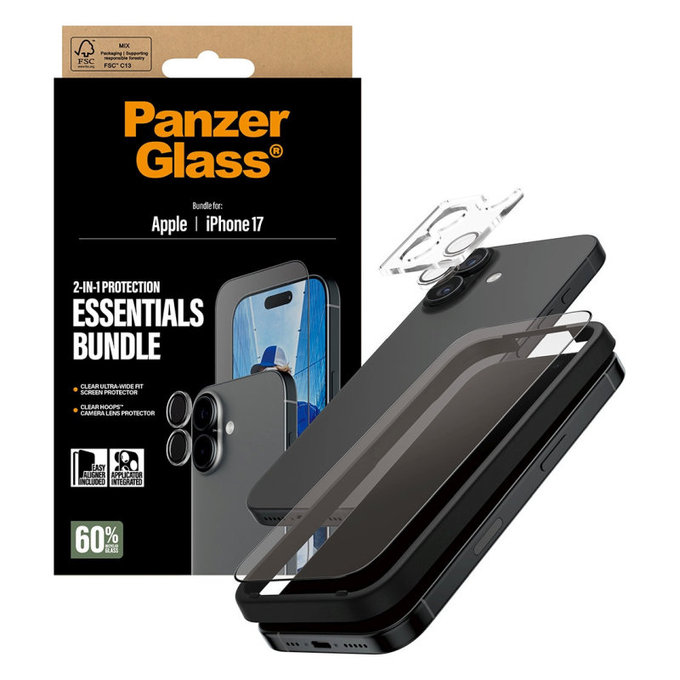 Bundle Essentials 2 σε 1 για iPhone 17, PanzerGlass