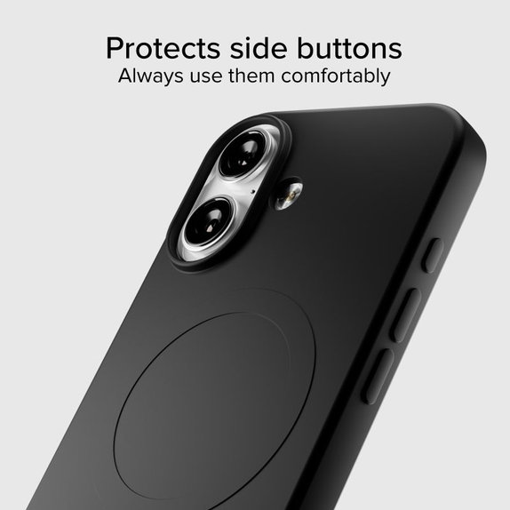 SBS - Θήκη Instinct Mag συμβατή με MagSafe για iPhone 17, μαύρη