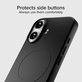 SBS - Θήκη Instinct Mag συμβατή με MagSafe για iPhone 17, μαύρη