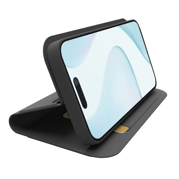 SBS - Θήκη Book Wallet Smooth για iPhone 17, μαύρη