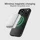 SBS - Θήκη Instinct Mag συμβατή με MagSafe για iPhone 17 Pro, μαύρη