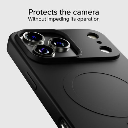 SBS - Θήκη Instinct Mag συμβατή με MagSafe για iPhone 17 Pro, μαύρη