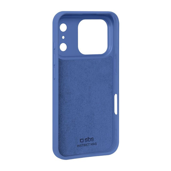 SBS - Θήκη Instinct Mag συμβατή με MagSafe για iPhone 17 Pro, μπλε