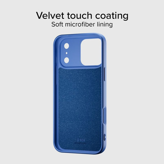 SBS - Θήκη Instinct Mag συμβατή με MagSafe για iPhone 17 Pro, μπλε