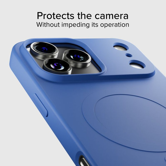 SBS - Θήκη Instinct Mag συμβατή με MagSafe για iPhone 17 Pro, μπλε