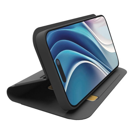 SBS - Θήκη Book Wallet Smooth για iPhone 17 Pro, μαύρη