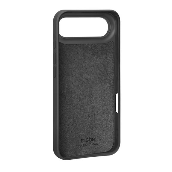 SBS - Θήκη Instinct Mag συμβατή με MagSafe για iPhone 17 Air, μαύρη
