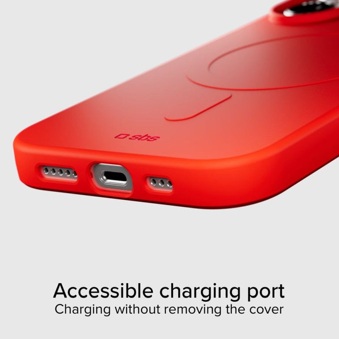 Θήκη Instinct Mag με MagSafe για iPhone 17, Κόκκινο, Red, SBS