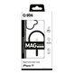 SBS - Θήκη Mag Frame συμβατή με MagSafe για iPhone 17, μαύρη
