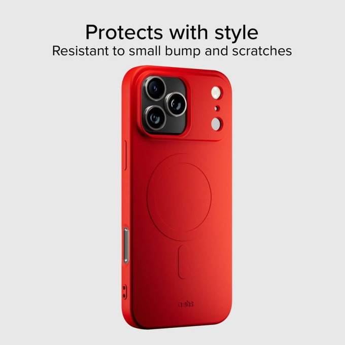 Θήκη Instinct Mag με MagSafe για iPhone 17 Pro, Κόκκινο, Red, SBS