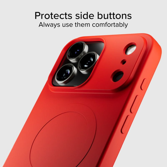 Θήκη Instinct Mag με MagSafe για iPhone 17 Pro, Κόκκινο, Red, SBS