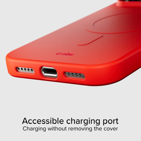 Θήκη Instinct Mag με MagSafe για iPhone 17 Pro, Κόκκινο, Red, SBS