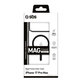 SBS - Θήκη Mag Frame συμβατή με MagSafe για iPhone 17 Pro Max, μαύρη