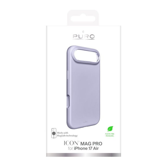 PURO - Θήκη ICON MAG PRO με MagSafe για iPhone 17 Air, ροζ