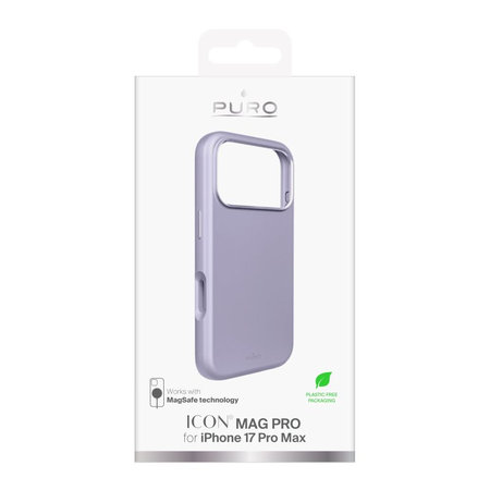 PURO - Θήκη ICON MAG PRO με MagSafe για iPhone 17 Pro Max, ροζ
