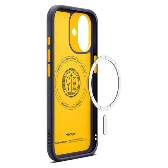 Spigen - Θήκη Nano Pop με MagSafe για iPhone 17, Blueberry Navy