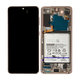 LCD Display Assembly με Battery για Samsung S21 | G991B | GH82-27254B | Violet | Service Pack